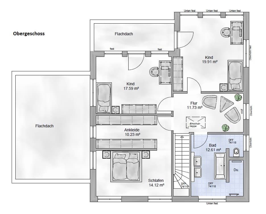 DASMASSIVHAUS Musterhaus, Ansicht 3