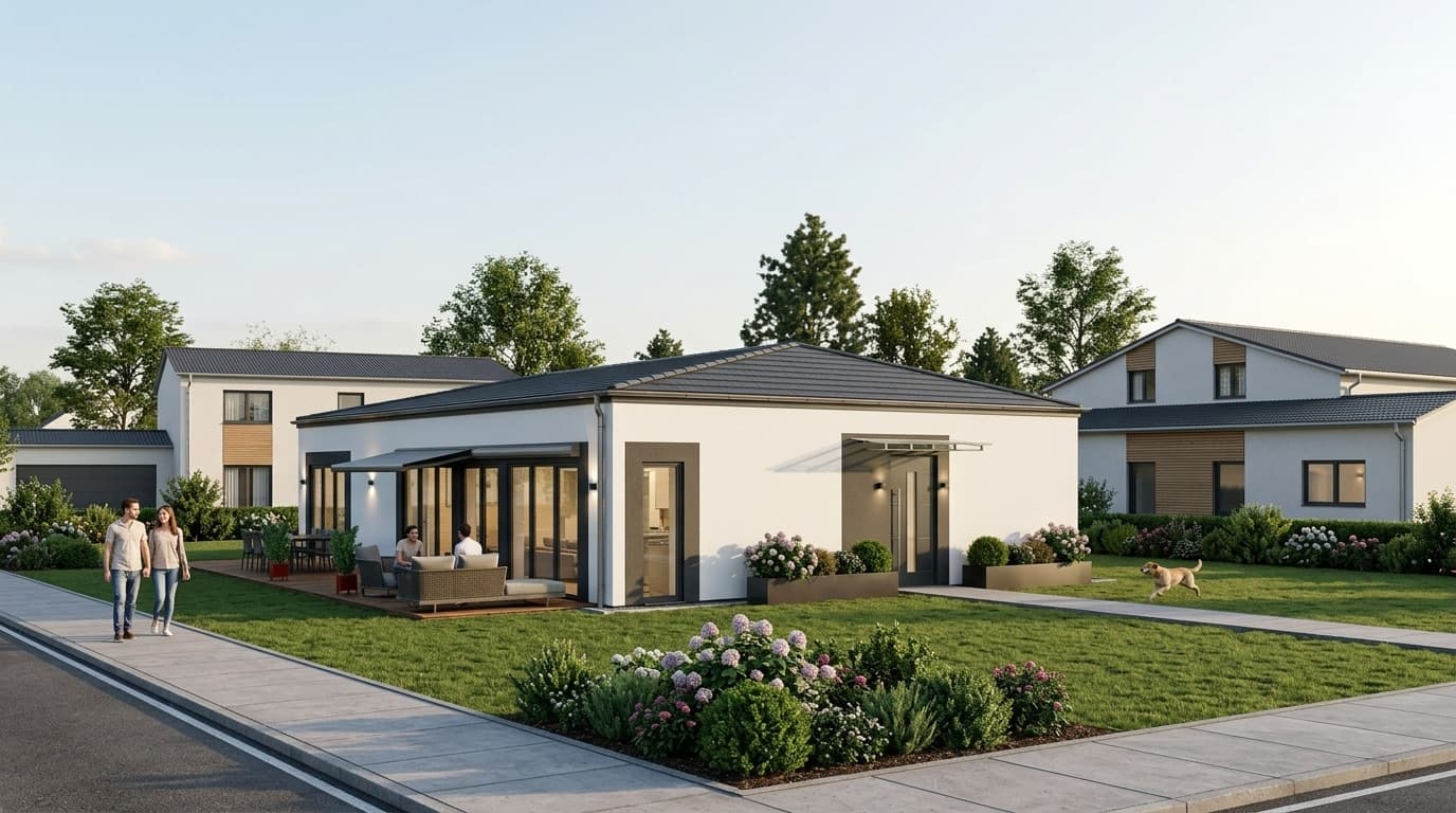 VN Modulhaus Musterhaus, Ansicht 4