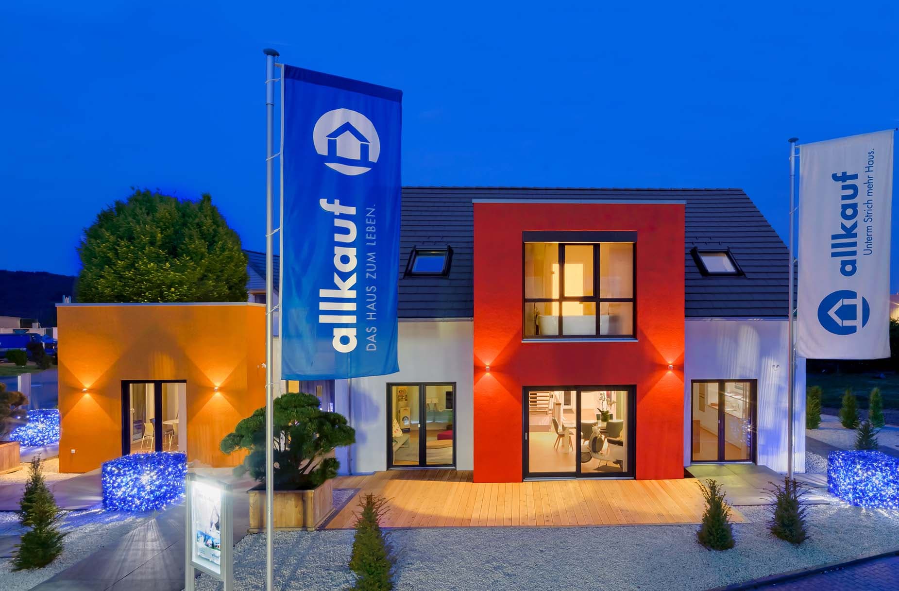 Musterhaus Allkauf Haus Prestige 3 im Musterhauszentrum Mülheim-Kärlich