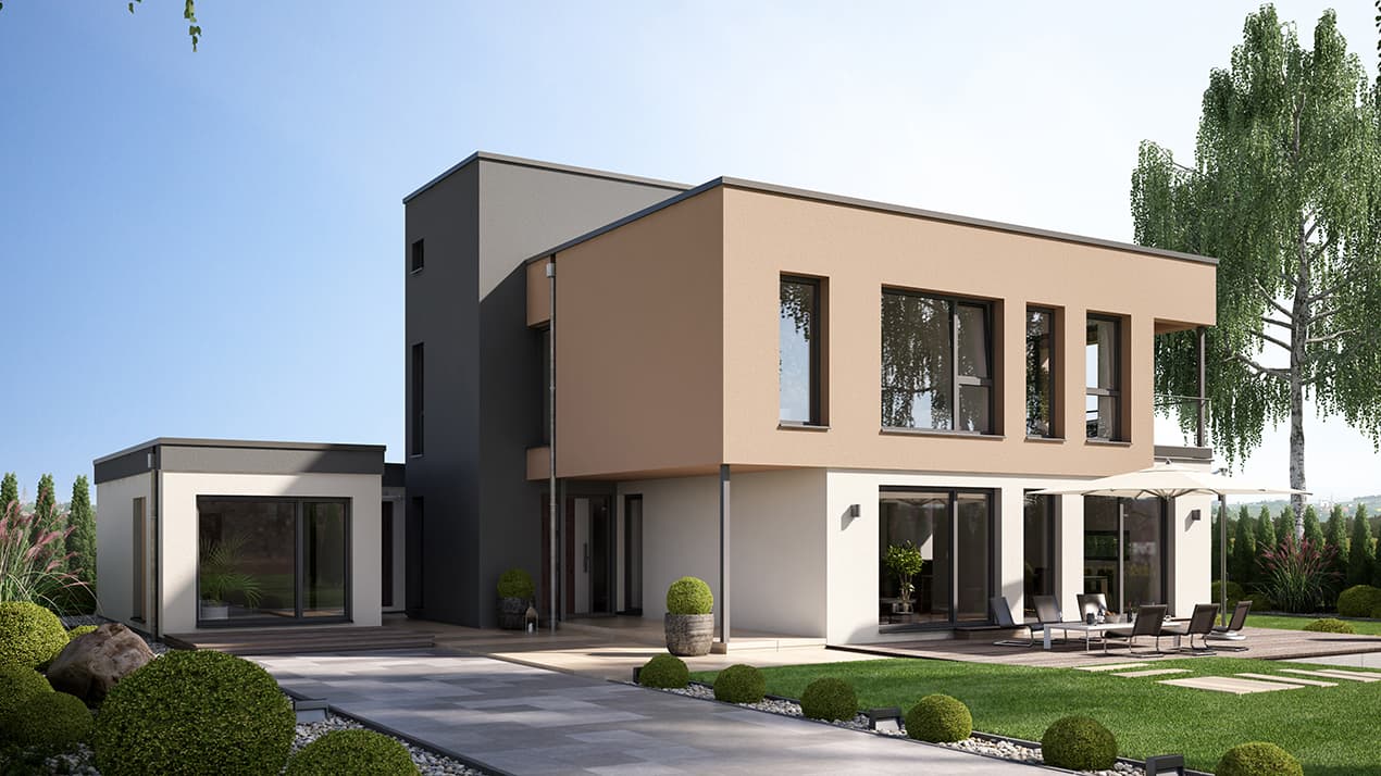 Musterhaus Bien-Zenker Concept-M 198 im Musterhauszentrum Mülheim-Kärlich