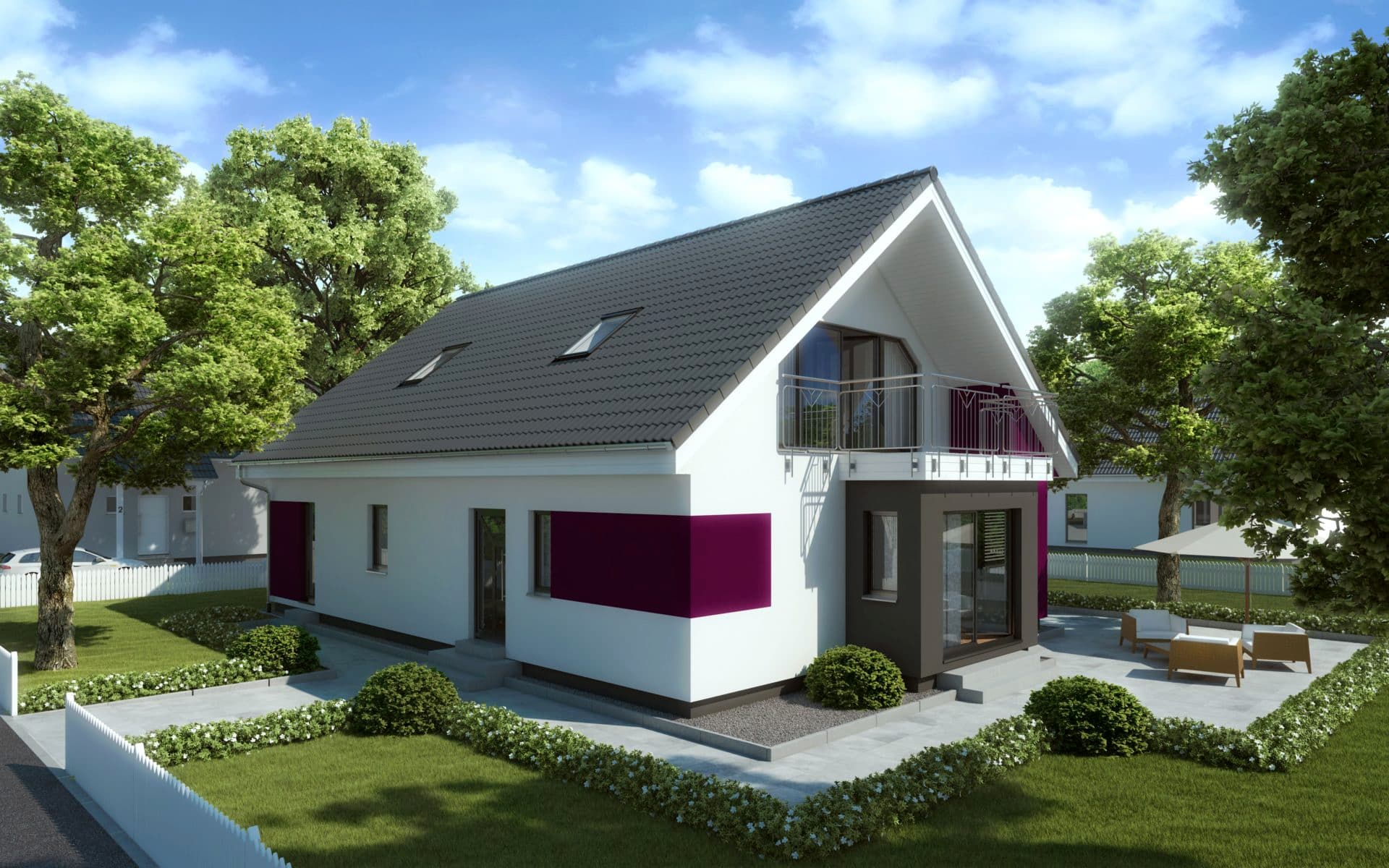 Musterhaus massa haus LifeStyle 14.01 S im Musterhauszentrum Mülheim-Kärlich